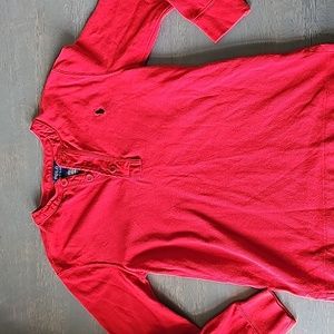 Polo long sleeve shirt.